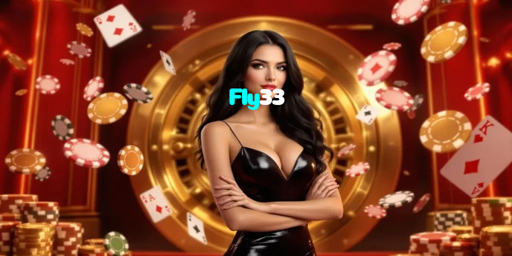 Fly33 casino presented on mobile device in Pakistan with slots and live games